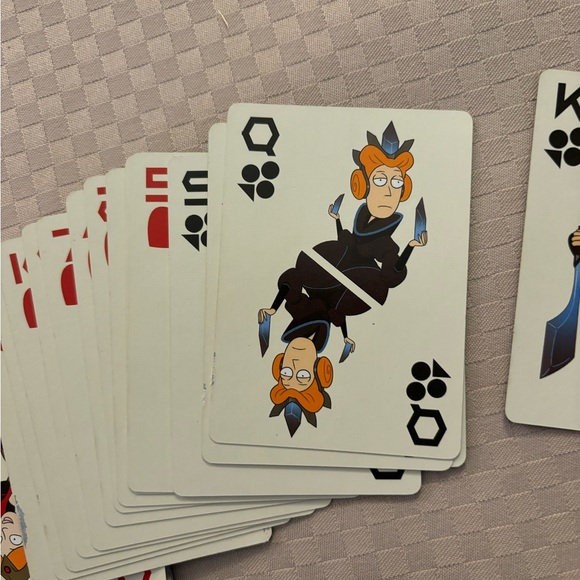 Complete Deck Rick and Morty Playing Cards - Picture 5 of 8